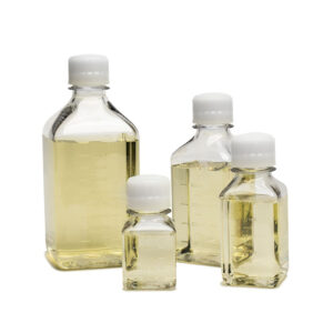 PETG Square Media Bottles