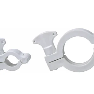 Sanitary Tri-clamps - White